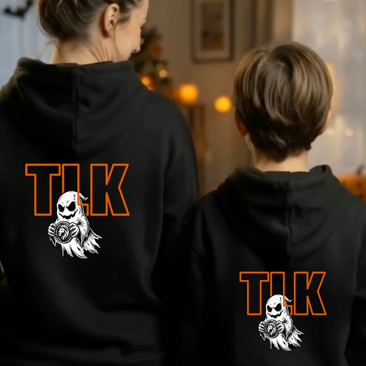 Pack en familia TLK · Ghost infantil + Ghost adulto