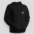 Sudadera negra unisex adulto TLK Ghost . Edición Halloween delantera.